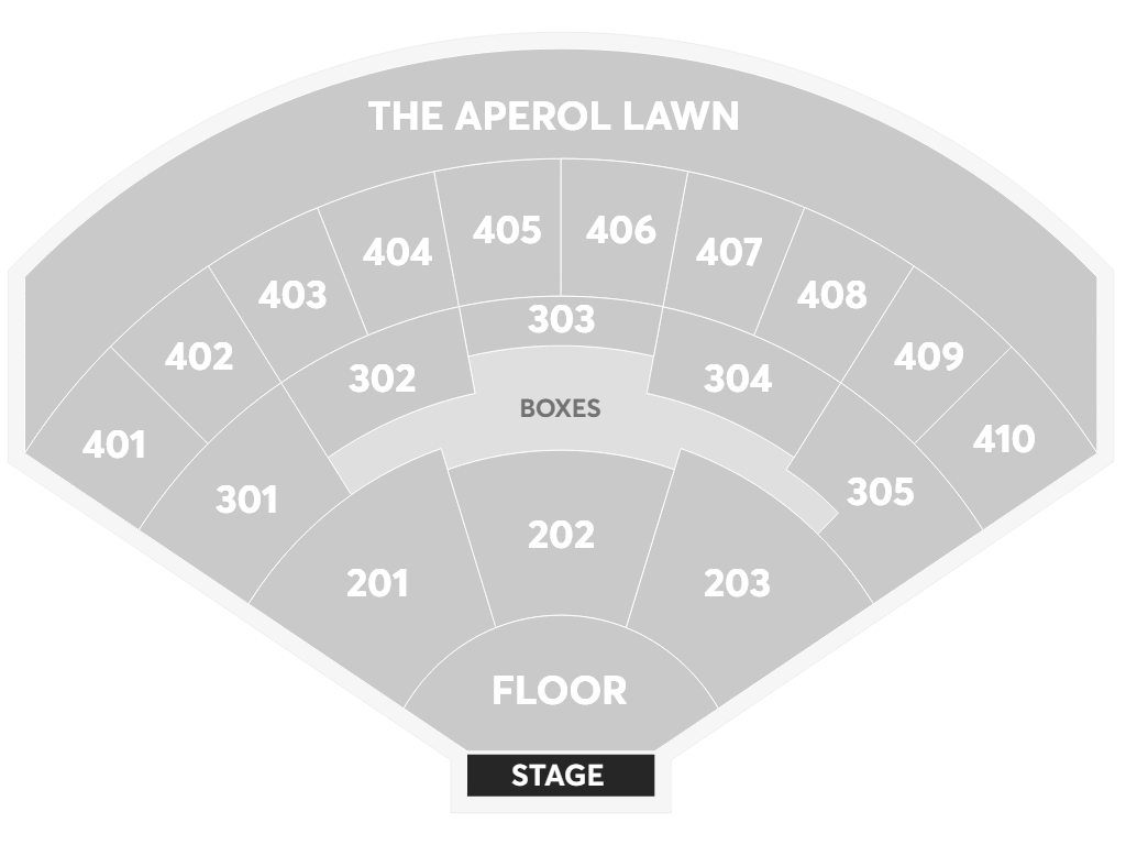 Dermot Kennedy RBC Amphitheatre Toronto seating map 2026