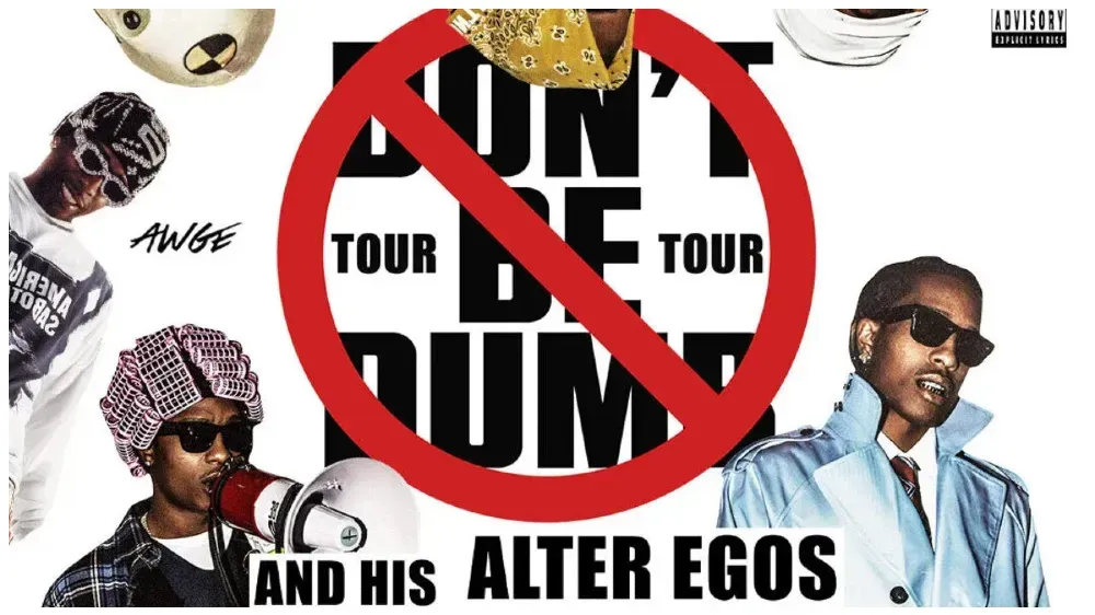 A$AP Rocky tour banner