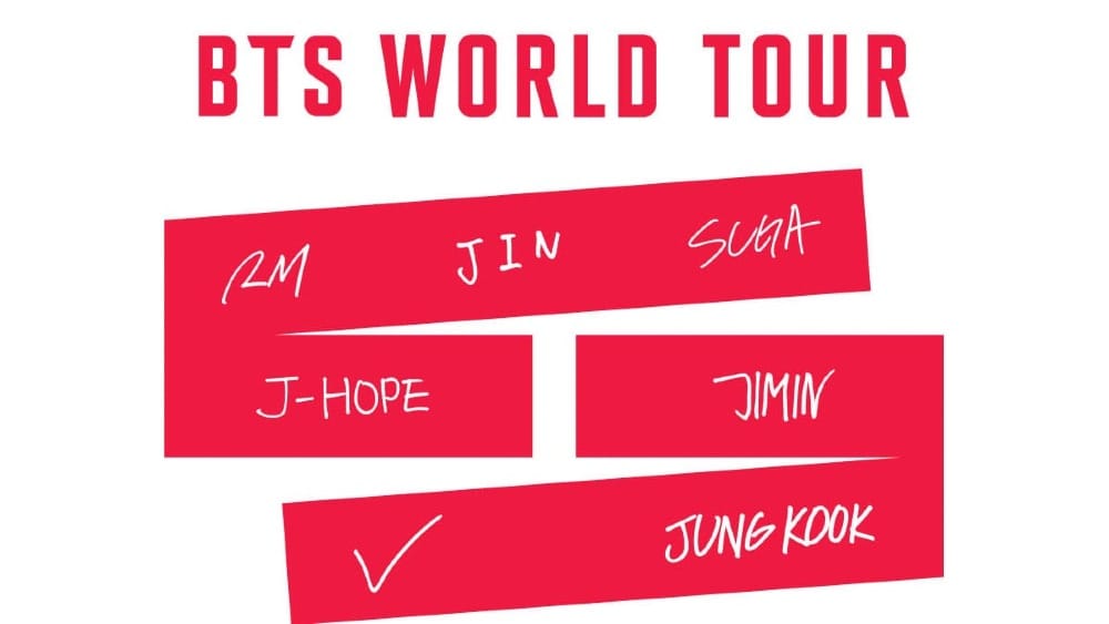 BTS tour banner 2026