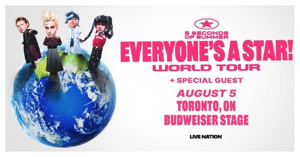 5SOS Everyone's a Star! tour banner