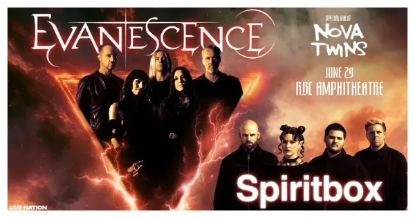 Evanescence tour banner for Toronto