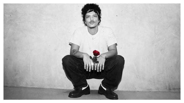 Bruno Mars tour banner