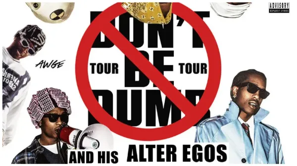 A$AP Rocky tour banner