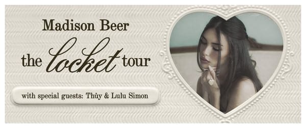 Madison Beer tour banner