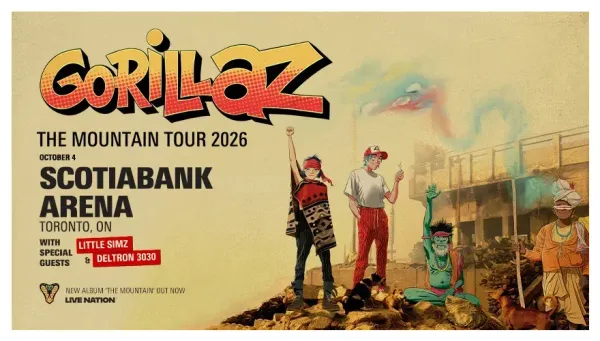 Gorillaz - The Mountain Tour (2026)
